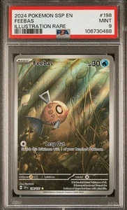 Feebas 198/191 Sv08: Surging Sparks Holo PSA 9 - Picture 1 of 3