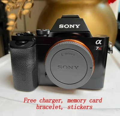 Câmera Sony A7R Full Frame sem espelho somente corpo sem lente compacta alta qualidade - Imagem 1 de 4