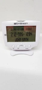Emerson EM-60 Large Lighted Display Talking Caller ID Voice 60 Number Memory - Zdjęcie 1 z 9