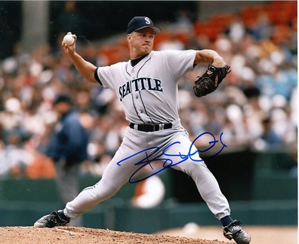 FOTO 8X10 FIRMADA POR Bill Swift Seattle Mariners Foto 1 de 1