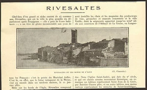 66 RIVESALTES ARTICLE DE PRESSE 1928 - Picture 1 of 1