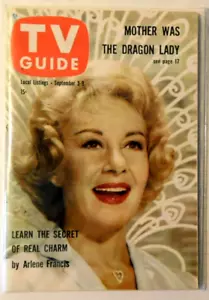 GUIDA TV #388 Settembre 3, 1960 Arlene Francis - Foto 1 di 1