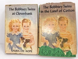 Lot Of 2 Vintage Preowned Bobbsey Twins Books 1926 And 1942 Copyrights - Picture 1 of 4