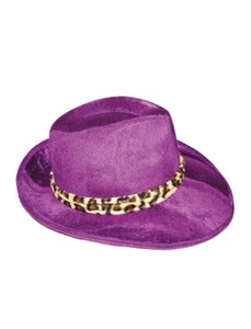 Purple Pimp Hat "A Pimp named Slickback" - Picture 1 of 1