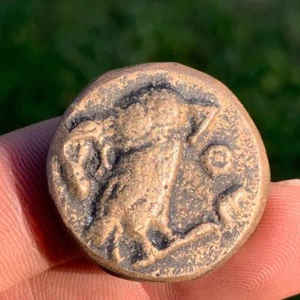 AOE ATTICA ATHENS AR SILVER TETRADRACHM ANCIENT COIN OWL GREEK KING FACE - Picture 1 of 2