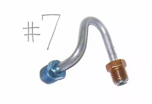 1967-68 Master Cylinder Rear Brake Line TBW Steel - Bild 1 von 1
