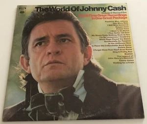 Johnny Cash – The World Of Johnny Cash Deluxe 2-Record Set - Picture 1 of 10