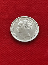 Queen Victoria 3 Pence 1884 - UK, Silver