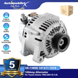 100Amp For Toyota SIENNA 1998 1999 2000 2001 2002 2003 KAC Alternator - Picture 1 of 10