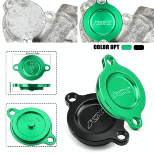 CNC Engine Oil Filter Cover Cap for KAWASAKI KX250F 2019 KX250/X 2021-2024 2023 - Picture 1 of 22