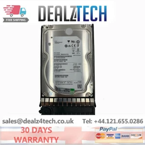 HP4TB HP 7200RPM SAS 12GB/s 3.5" HS HDD LFF 869728-001, 846523-004, MB4000JVYZQ - Imagen 1 de 3