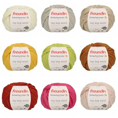 freundin Schachenmayr - my big wool - Wolle - 100g - LL 50m - (9,99€/100g)