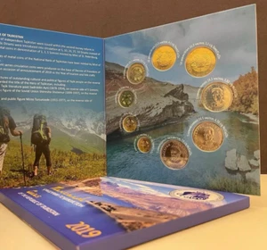 Tayikistán 2019 - juego oficial sin circular como nuevo (9) - naturaleza - diram & somoni - belleza - Imagen 1 de 9