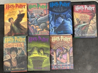 Harry Potter Complete Hardcover Set Books 1-7 Set  (J.K. Rowling) HC NEW - Image 1 of 2