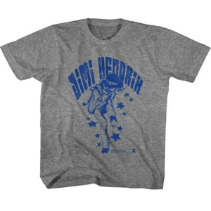 Jimi Hendrix Jamming On Stage Stars Youth T Shirt 2T- YXL Rock Music - Picture 1 of 2