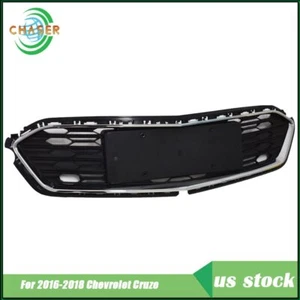 For 2016-2018 Chevrolet Cruze Chrome Front Bumper Grille Lower Middle Side - Picture 1 of 9