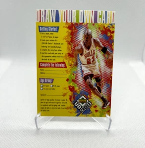 Michael Jordan - 1998-99 UD Choice Draw Your Own Trading Card #NNO - Picture 1 of 2