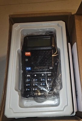 Baofeng UV-5R 8W Radio Tri-Power Dual Band 1/4/8W Ham Walkie Talkie | NO FM - Image 1 of 2