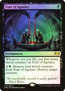 MTG FOIL Font of Agonies - Ravnica Allegiance #74 - Picture 1 of 1
