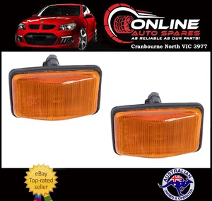 Side Guard Indicator Light Pair fit Toyota Landcruiser 75 78 79 1990-2006 lamp - Picture 1 of 2