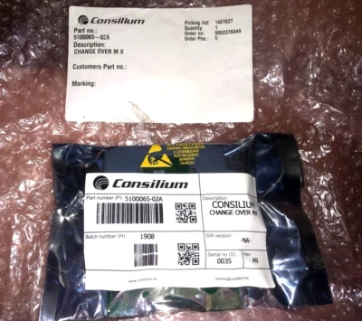 BRAND NEW CONSILIUM CHANGE OVER MX 5100065-02A MODULE - Image 1 of 2