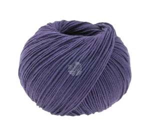 Wolle Kreativ! Lana Grossa - Cotton Love - Fb. 16 viola 50 g - Bild 1 von 1