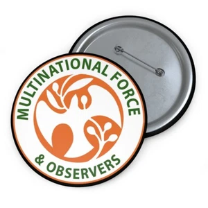 Botones Pin - Fuerza Multinacional y Observadores (MFO) Insignia X 300 - Imagen 1 de 2