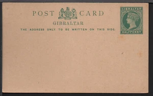 ✔️ UK Great Britain GIBRALTAR RARE Postcard - Picture 1 of 1