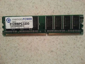 Centon 512MBPC3200 512MB PC3200 400MHz DDR Memory - Picture 1 of 1