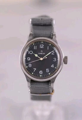 Excelente estado vintage. Reloj Pulsera Omega RAF 6B/159 1956s Emitido Militarmente  Foto 1 de 4