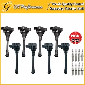 OEM Quality Ignition Coil & NGK Spark Plug 8PCS for Nissan NV2500 3500 Titan XD - Picture 1 of 13