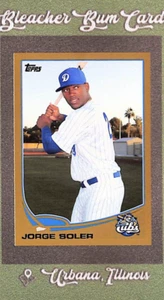 2013 Topps Pro Debut #193 Jorge Soler Rookie RC Gold Border SP #/50 - Cubs - Picture 1 of 3
