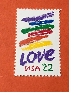 Scott #2143 - Love, Crayon Rainbow - 22c MNH Stamp - 1985 - Bild 1 von 2