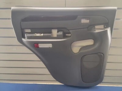 🔥99-06 GMC YUKON Chevy Tahoe ESCALADE Interior Puerta Driver Panel Negro D7 Foto 1 de 4