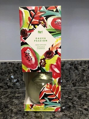 Pier 1 Imports Reed Diffuser NIB Complete Set GUAVA PASSION - Image 1 of 3