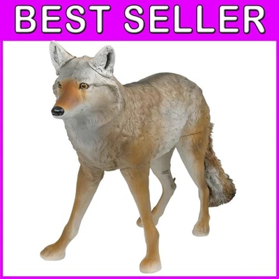 Multi-Purpose Coyote Decoy with Removable Legs - Ideal for Hunting & Deterrent - Image 1 of 4