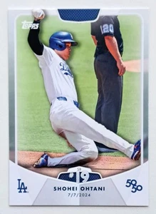 2024 Topps Shohei Ohtani 50/50 Collection SB #19 Card #47 LA Dodgers 7/7/24 - Picture 1 of 3