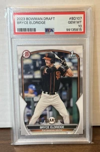 2023 Bowman Draft - Bryce Eldridge #BD-107 (RC) PSA GEM MINT 10! Aufgerufen 🔥 - Bild 1 von 2