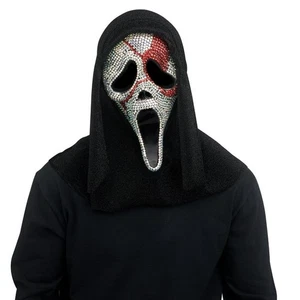 Ghostface® Bloody Bling Mask - Scream - Costume Accessory - One Size - Picture 1 of 3