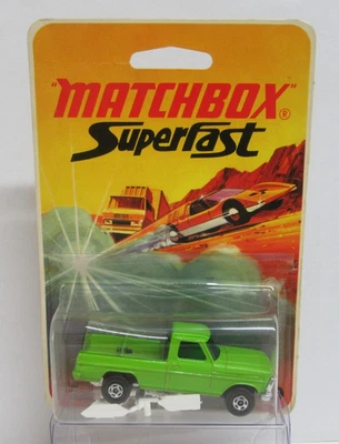 Camión perrera Matchbox Superfast No.50 - VERDE LIMA - TARJETA ANTICIPADA - Como nuevo/en caja Foto 1 de 4