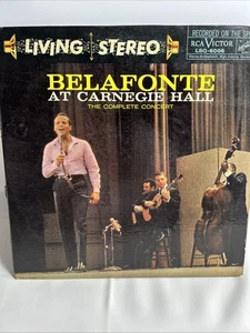 Harry Belafonte At Carnegie Hall The Complete Concert (1959, Vinyl Double LP) - Foto 1 di 9