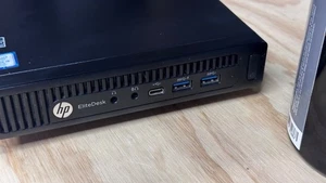 hp elitedesk micro pc i5-6500t windows 11 240 gb ssd 12gb ram - Zdjęcie 1 z 5