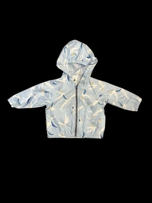 Petit Bateau Baby Boy’s Jacket Size 6M Seagulls Blue Lightweight Windbreaker - Image 1 of 4