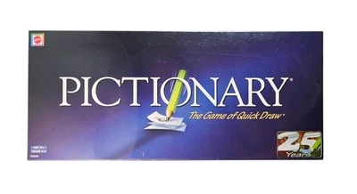 New - Mattel Pictionary Board Game The Game of Quick Draw 2008 Mattel Games - Image 1 of 4