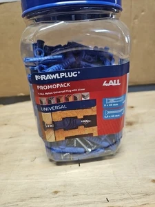 Rawlplug Promopack Multipurpose Plugs With Screws x400 - Picture 1 of 3