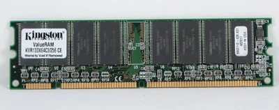 Kingston ValueRAM KVR133X64C3/256 CE 256MB SDRAM-Fast Shipping - Image 1 of 4