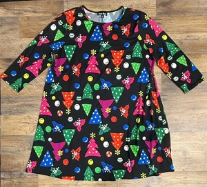 Vestido de fiesta de Navidad Dress Works talla XL para mujer manga larga - Imagen 1 de 5