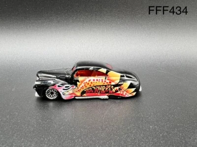 Hot Wheels Custom Classis 1997 Tail Dragger Black 1/64 Loose - Image 1 of 4