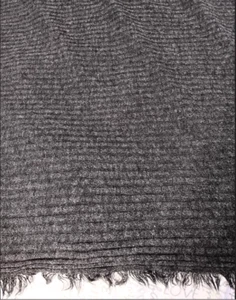 Anthrazitgrau Wollmischung gerippter Strickpullover Stoff 60 Zoll breit von The Yard - Bild 1 von 1