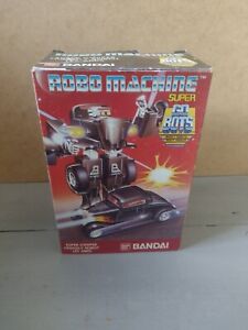 Vintage 1980s Bandai Robo Machine Super Go Bot - Super Couper - boxed